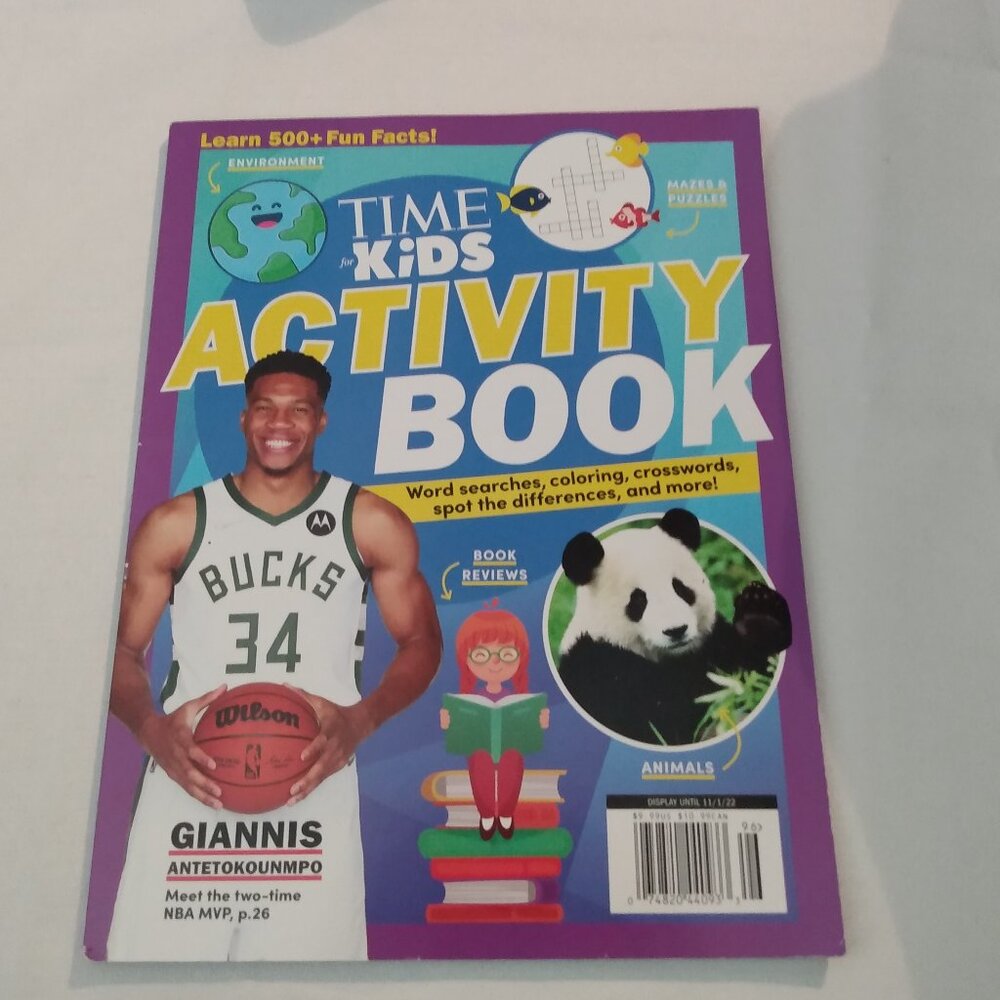 TIME for Kids Activity Book Mazes puzzles 2022